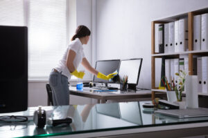 office cleaning staff in Toronto client offices